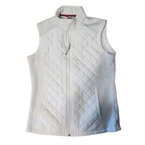 Storm Creek White Sleeveless Vest Size Small with Pockets # SCWVest